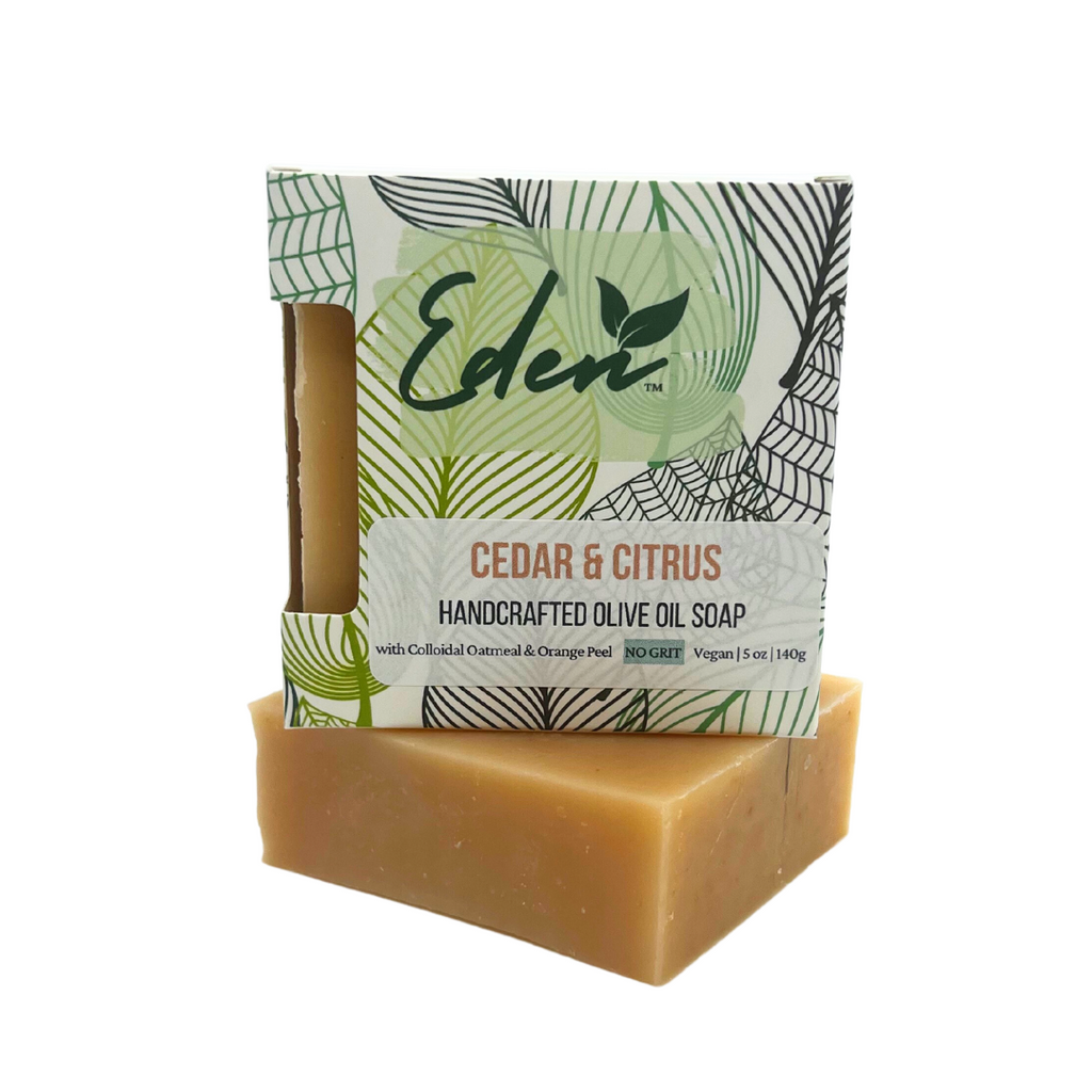 CITRUS PINE TAR BAR SOAP  All Natural Jewelweed Bar Soap For