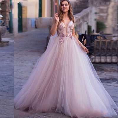 Gloria Exotic beaded Wedding Dress – D&D Clothing