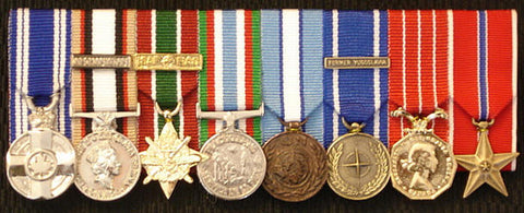 LOOSE MOUNTED  TBL Medal Mounting