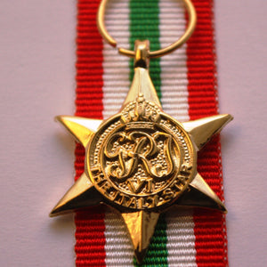 WW2 British/Canada/Commonwealth Italy Star, Miniature