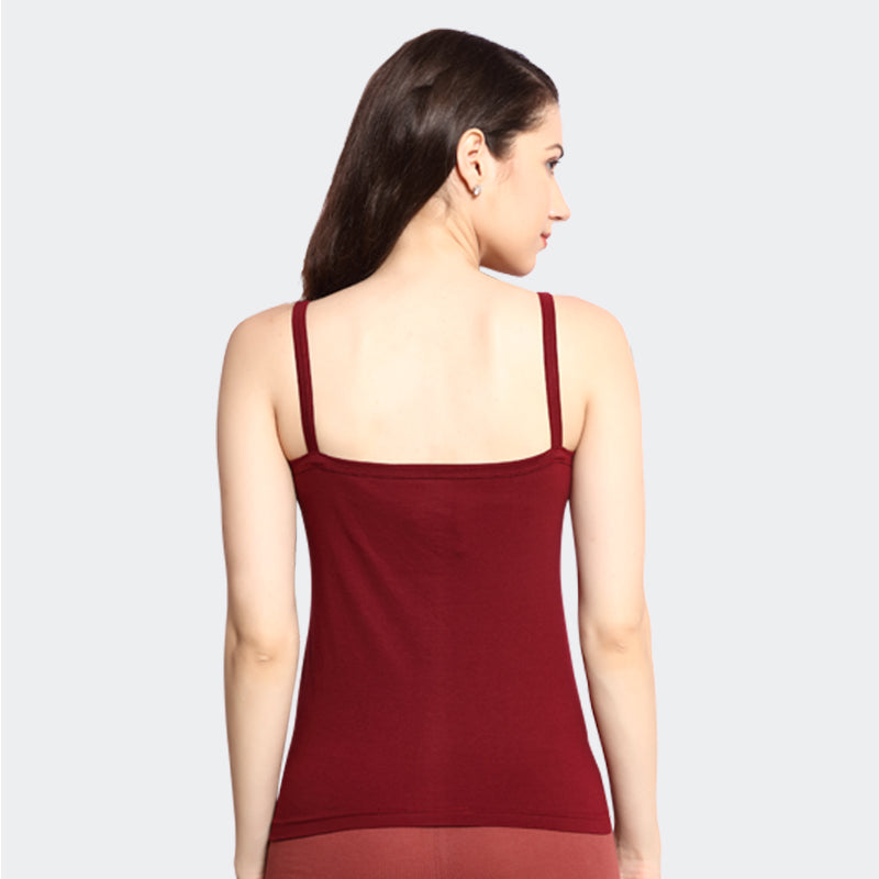 Buy Prithvi Sleeveless Casual Bra Slip for Women Comes with Soft and  Comfortable Fabrics(Packof 3) (90, Maroon, Peach, Dark Blue) at