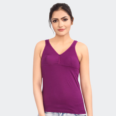 Cotton Womens Adjustable Camisole at Rs 48/piece in Tiruppur