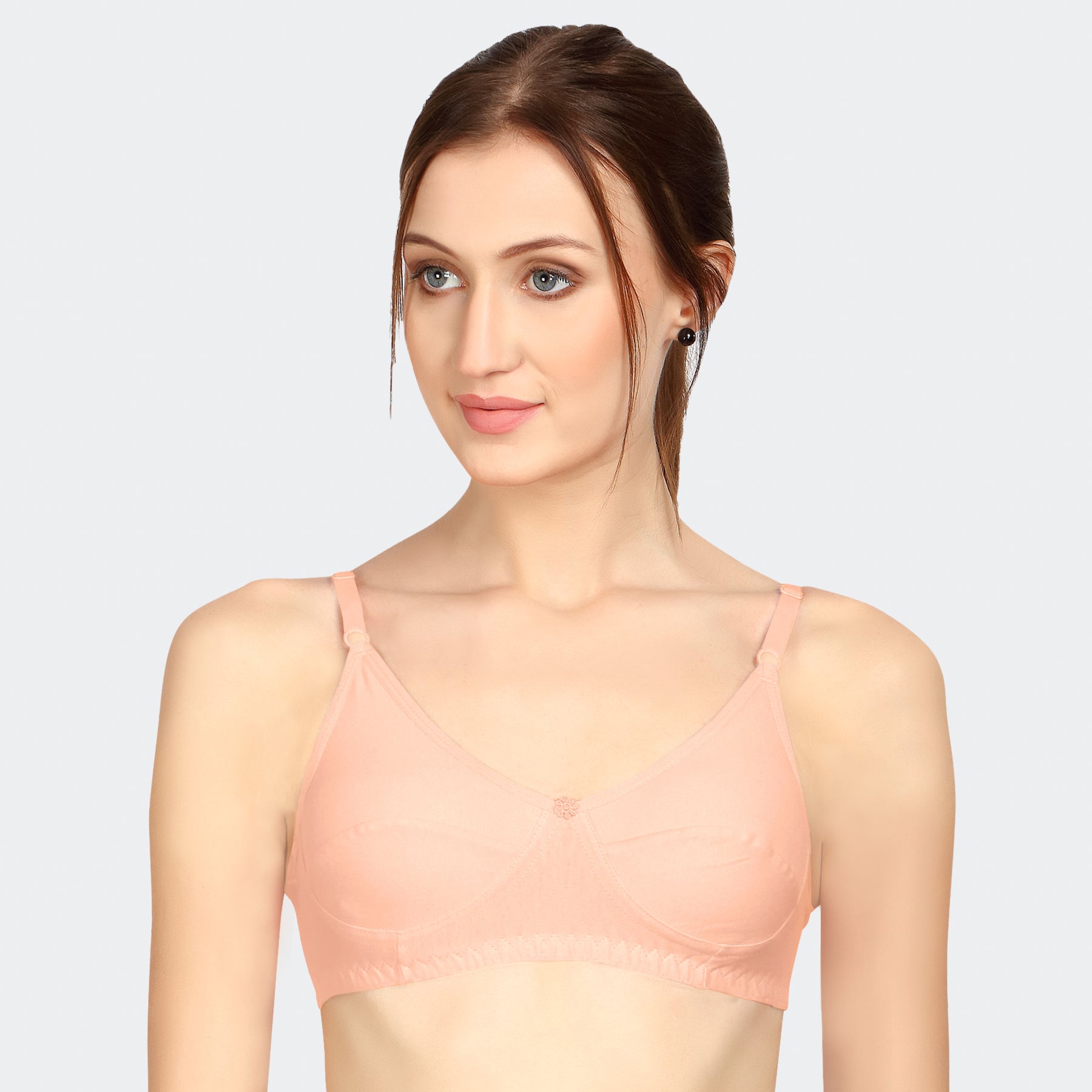Plain Lycra Cotton Prithvi innerwear bra wholesale, Size: 75cm