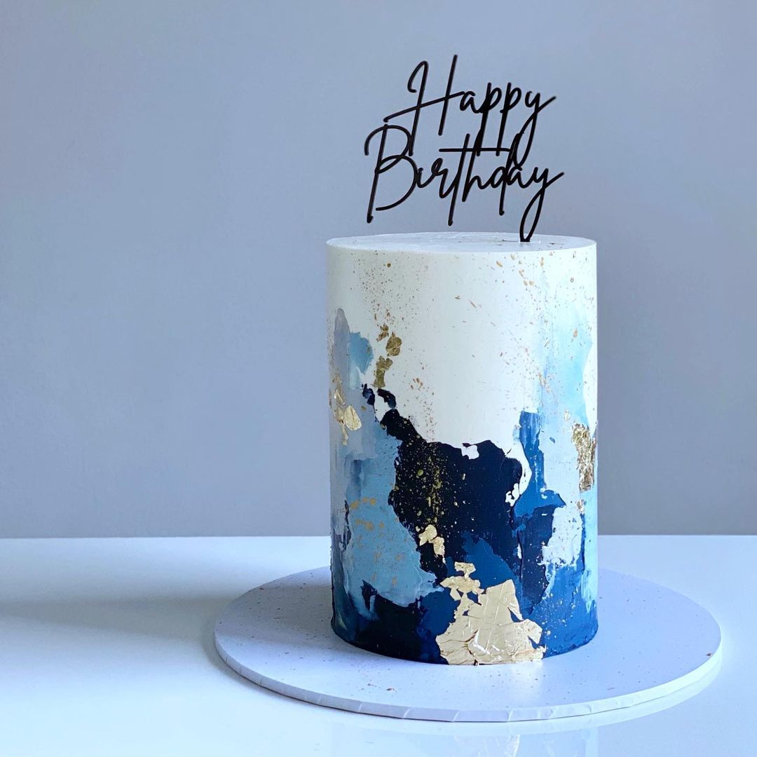 Mini Happy Birthday Sugar - Cake Topper - Zoi&Co