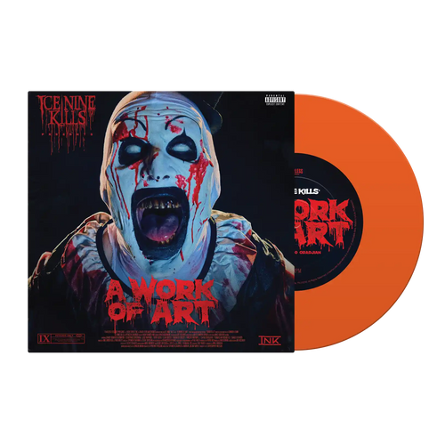Product image of "A Work of Art" Orange 7" Vinyl