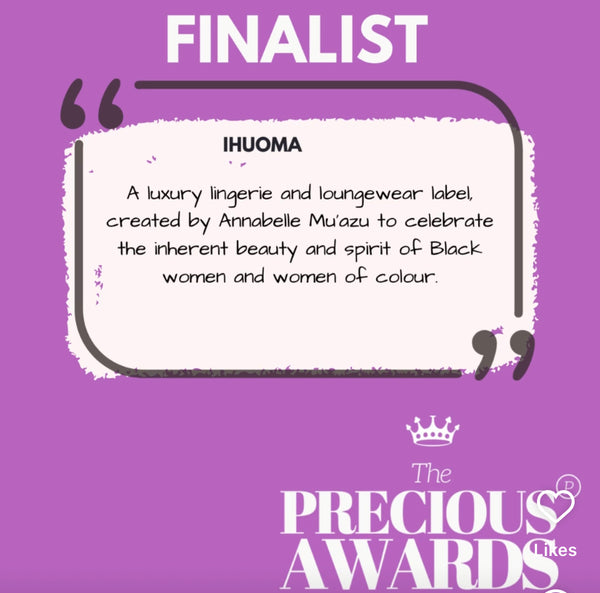 IHUOMA - Finalist in The 16th Precious Awards