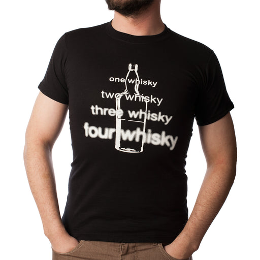 Whiskey Unisex T-Shirt, 2XL / Black