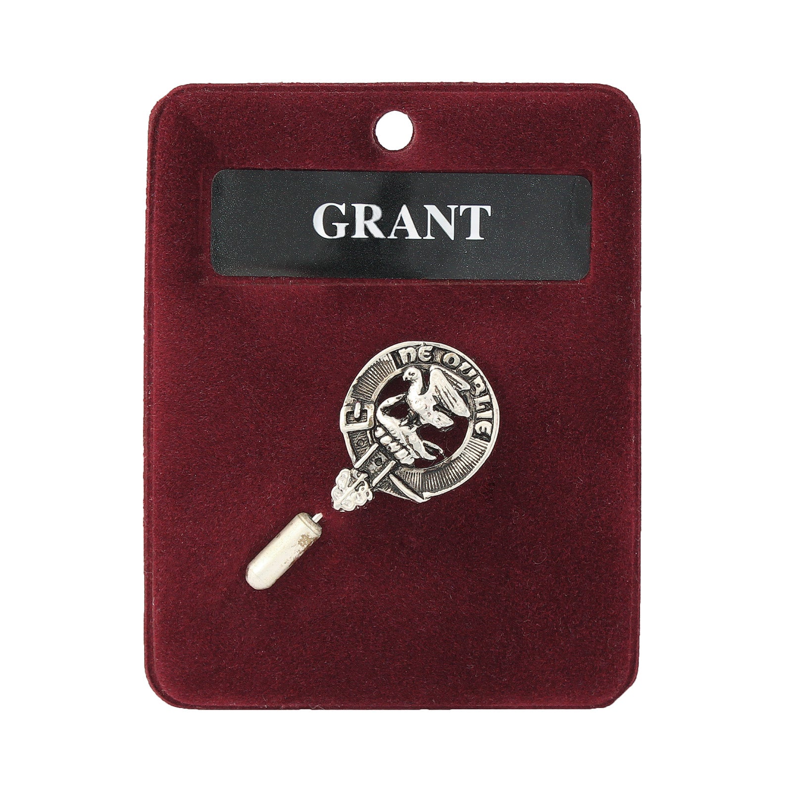 Art Pewter Lapel Pin Grant