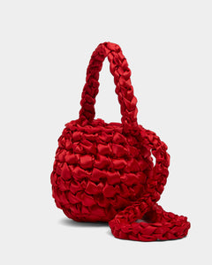 Bottega Veneta red woven mini BV Jodie bag Archives - STYLE DU