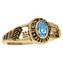 Load image into Gallery viewer, Ladies’ Small Traditional Class Ring: Tempo
