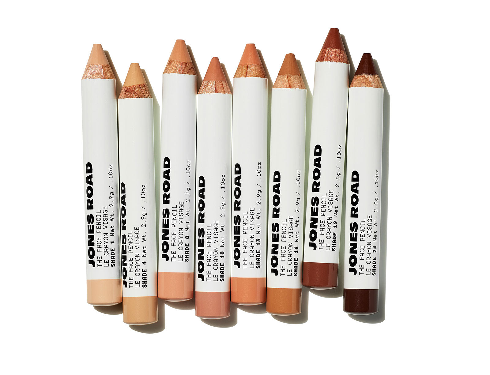 Jones Road Beauty face pencils.