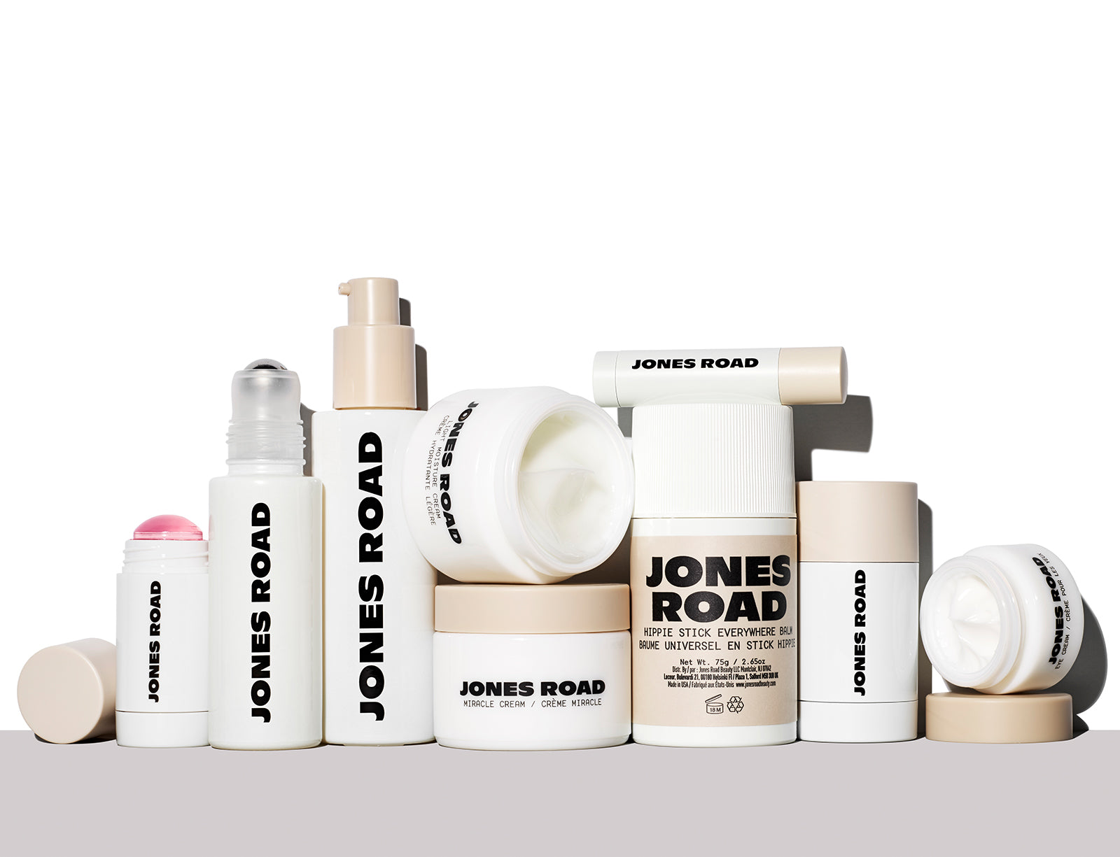 Jones Road Beauty skincare family