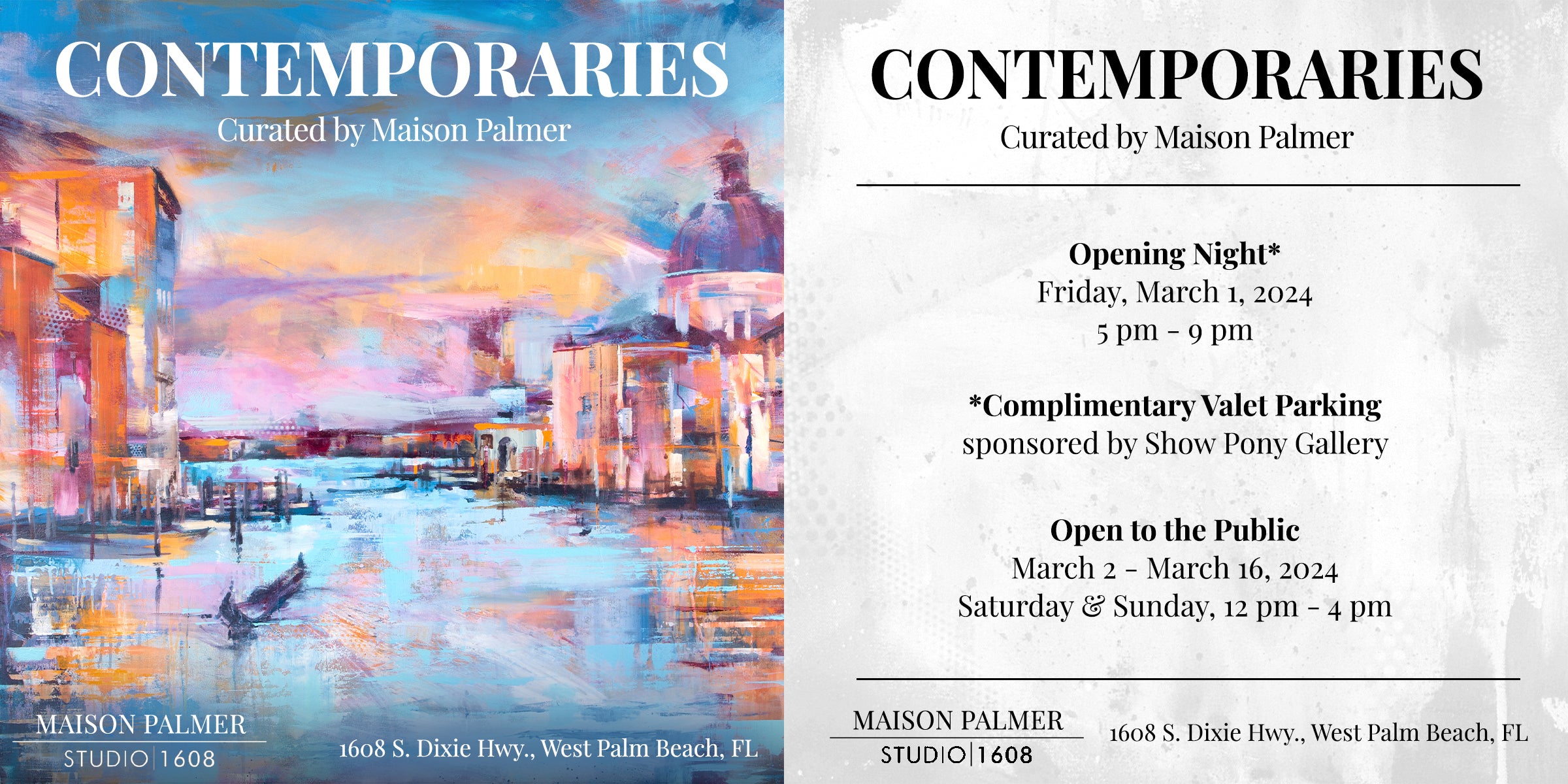Contemporaries group art exhibition on March 1, 2024