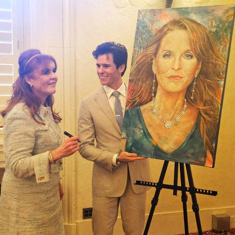 Kyle Lucks and Sarah Ferguson, Duchess of York