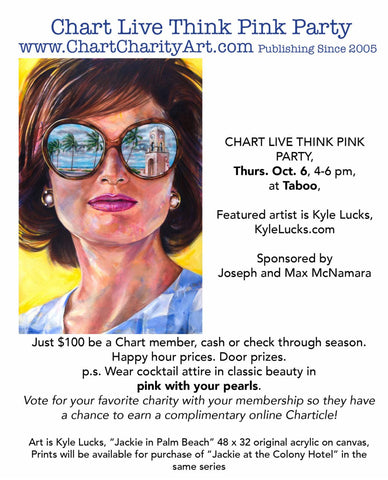 Chart Magazine Think Pink Party October 6