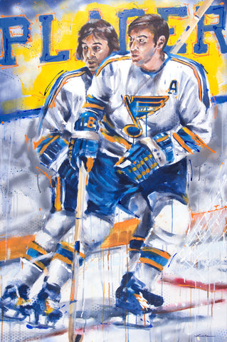 The Plager Brothers original painting by Kyle Lucks