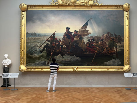 Washington Crossing the Delaware at The Met