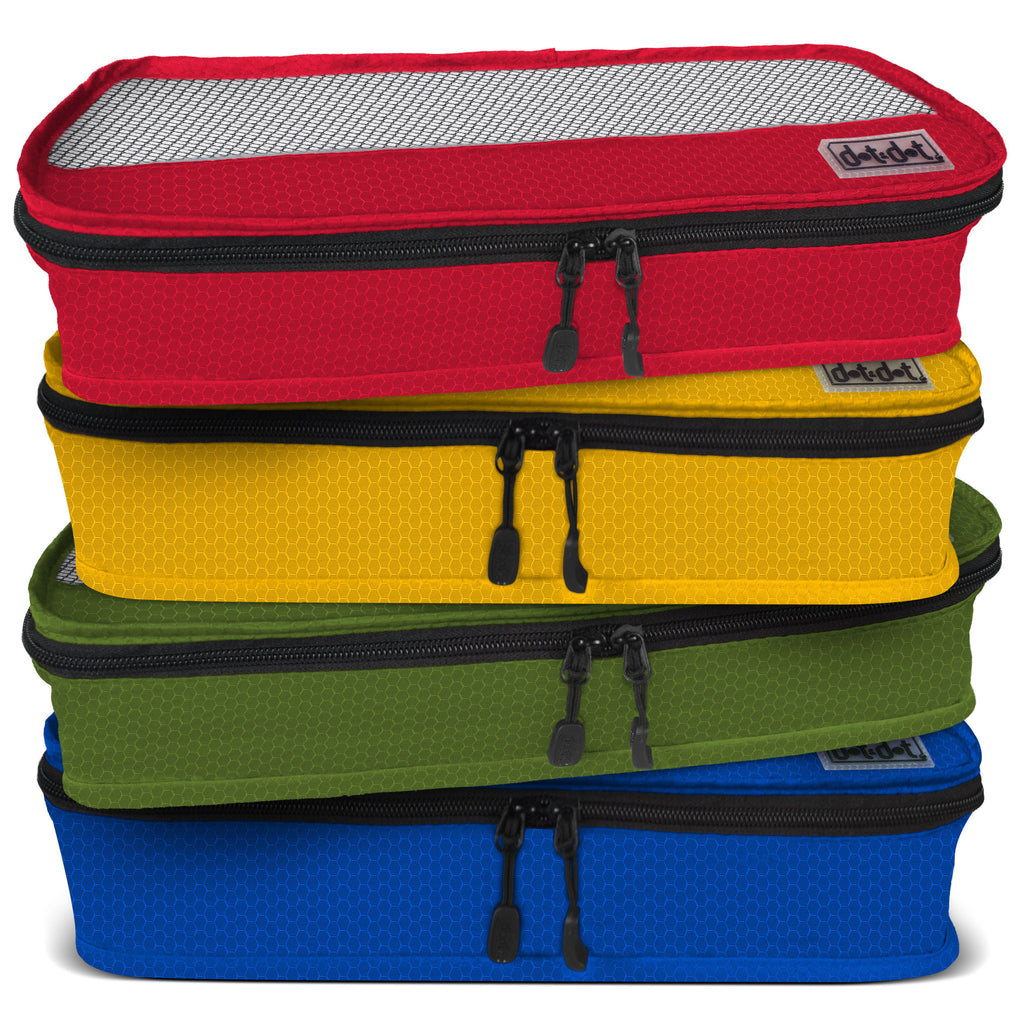 yellow packing cubes