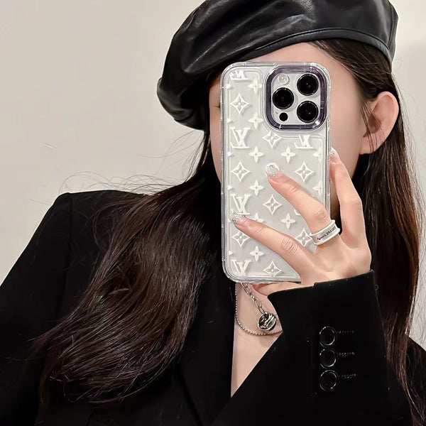 Classic Louis Vuitton iPhone 13 Pro Max Clear Case