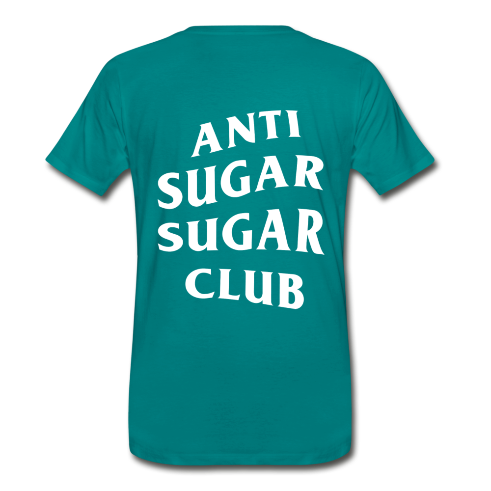 Anti Sugar Sugar Club - Men's Premium T-Shirt – Sugarcoat Apparel