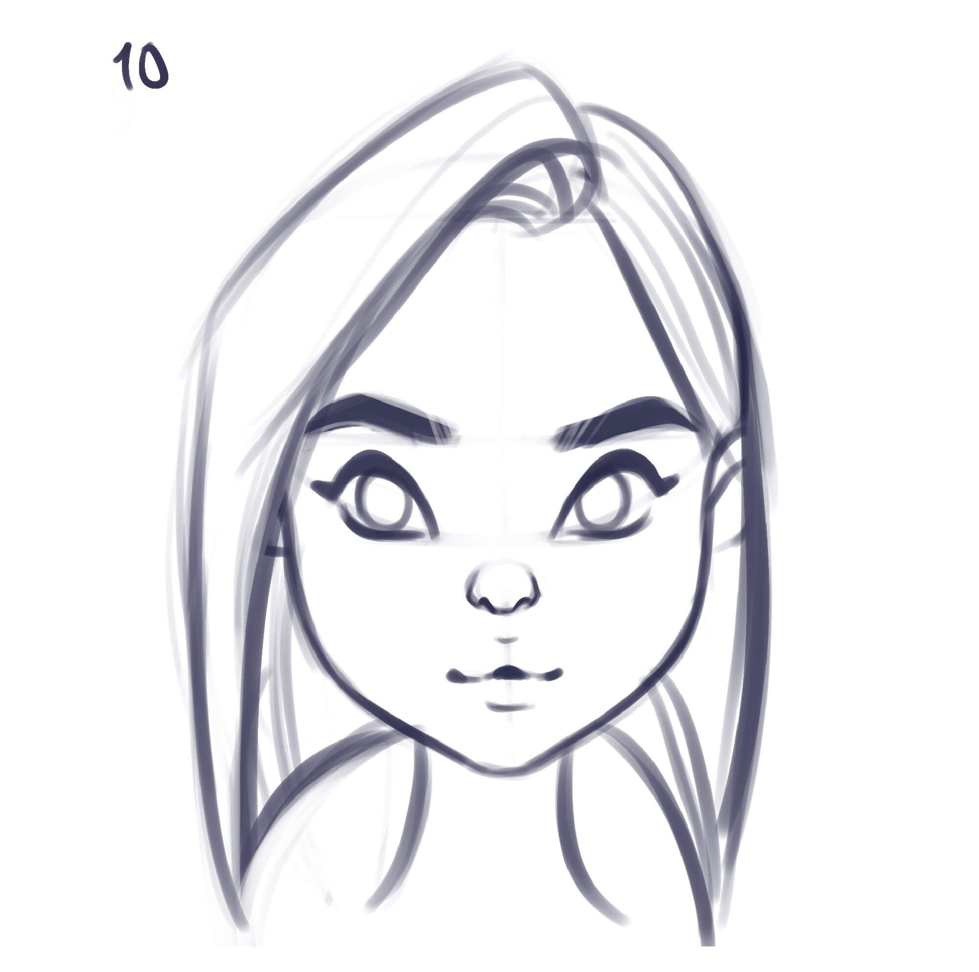 How to draw a Face