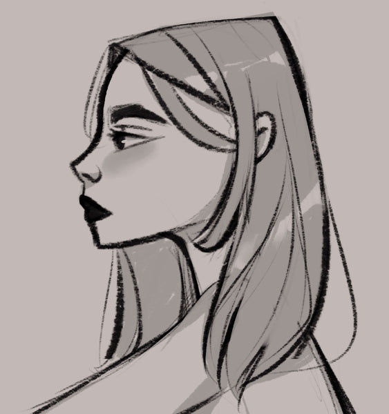 SIDE PROFILE DRAWING