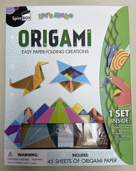 Spicebox Origami And Paper Crafts Kit For Kids, Craft Kits, Baby & Toys