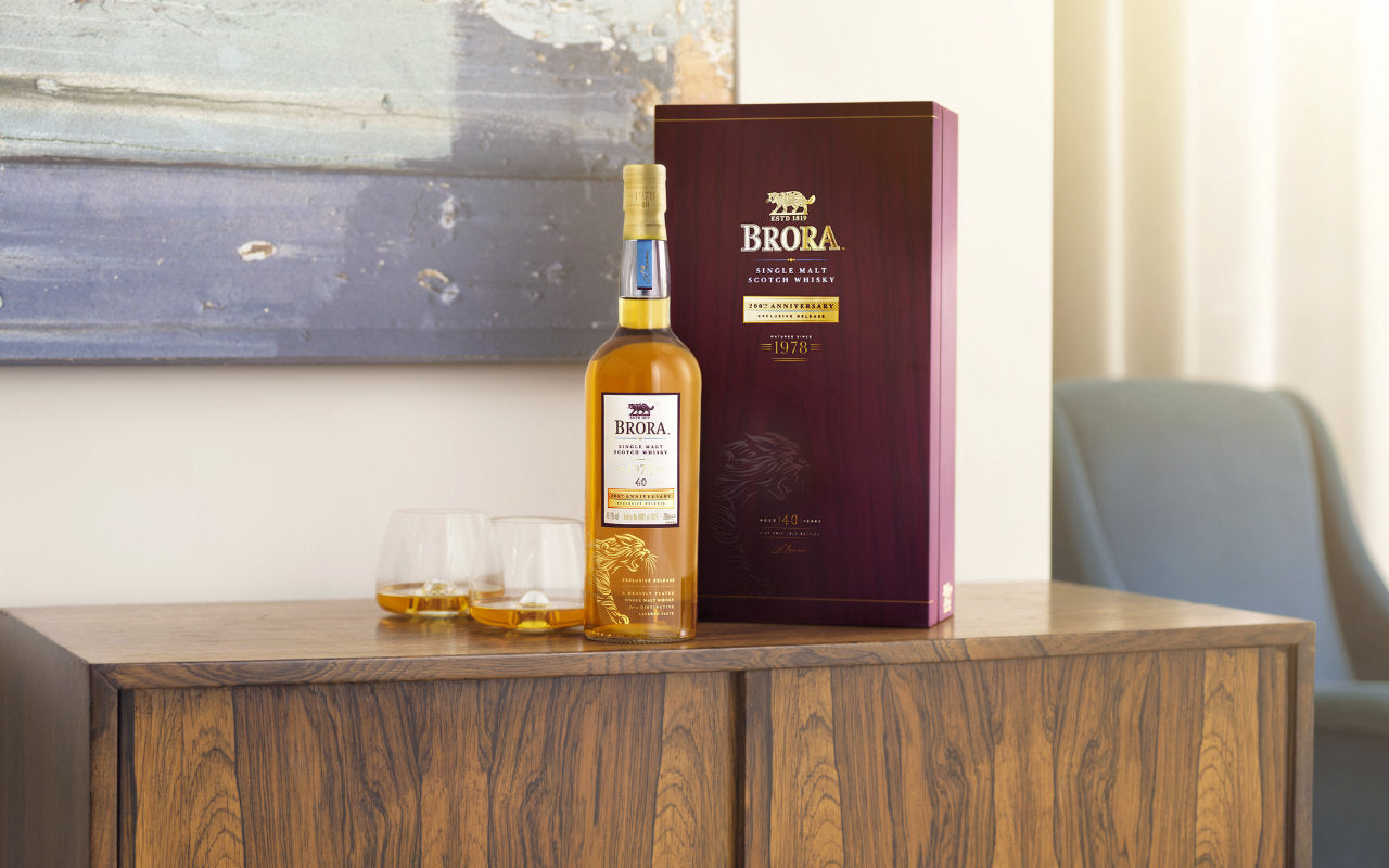 Brora 40 Year Old 200th Anniversary Edition Single Malt Scotch Whisky, 70cl