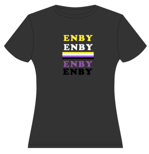 Non Binary ENBY Shirt - Charrs Crafts