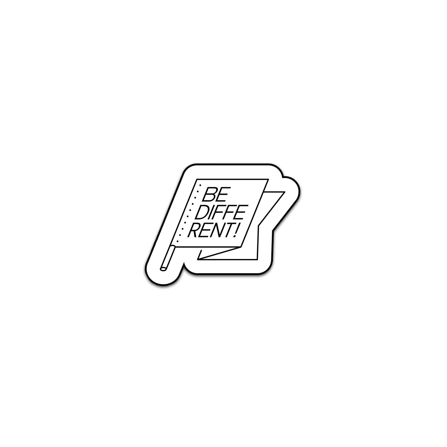 Value Badge Pins - Be Different
