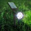 Luz para Jardín Solar Multicolor Ip65 con Panel Solar
