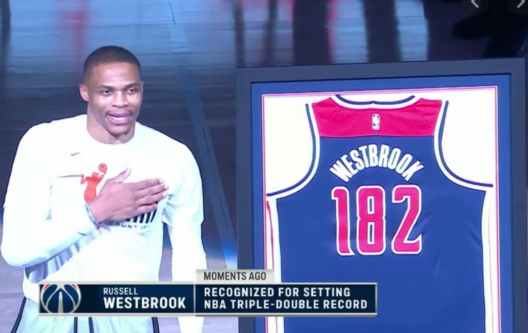 russell westbrook 182 jersey