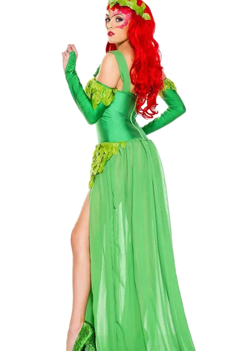 Womens Poison Ivy Costume Dress For Halloween Party Costumescenter 5377