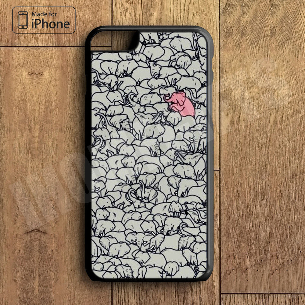 Little Cute Pink Elephant Plastic Case Iphone 6s 6 Plus 5 5s Se 5c 4 4 Ihomegifts