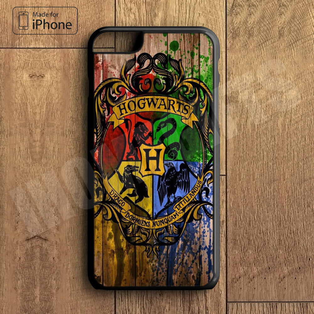 Beste iPhone 7 7 Plus - Wood Hogwarts Harry Potter Phone Case For iPhone YY-81