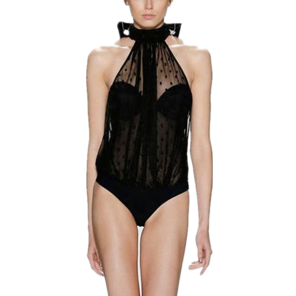 ladies halter neck swimsuit