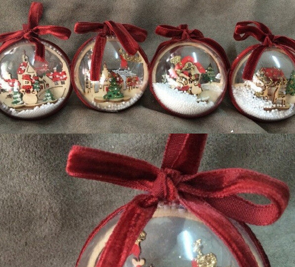 acrylic christmas balls