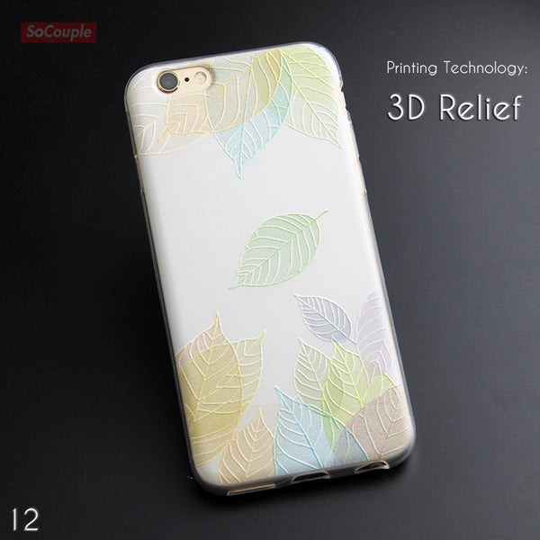 Fruits Flower Cactus 3d Relief Silicone Case Cover For Apple Iphone 5 Ihomegifts