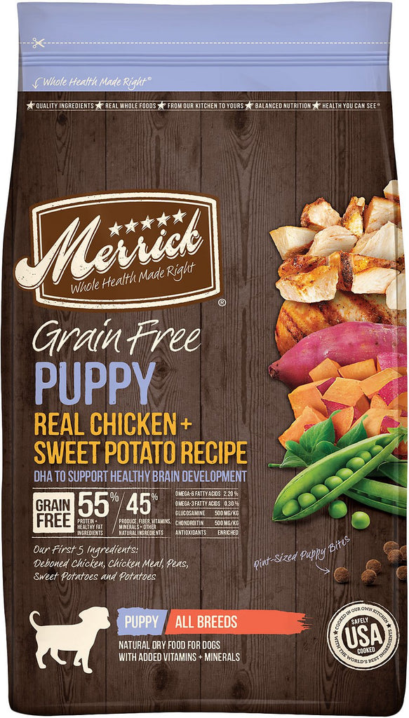 merrick puppy food