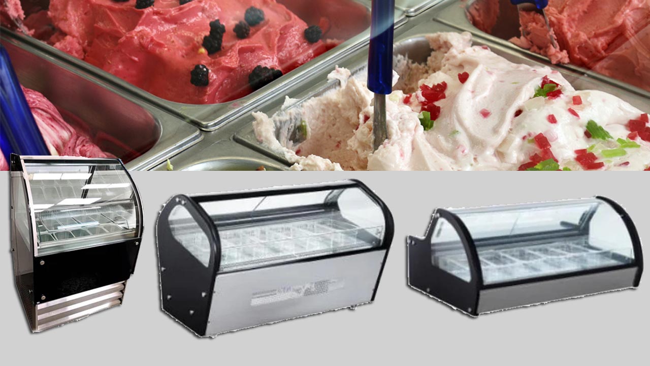 vitrinas refrigeradas para helado