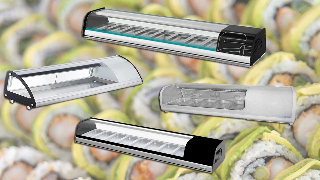 vitrinas refrigeradas para sushi