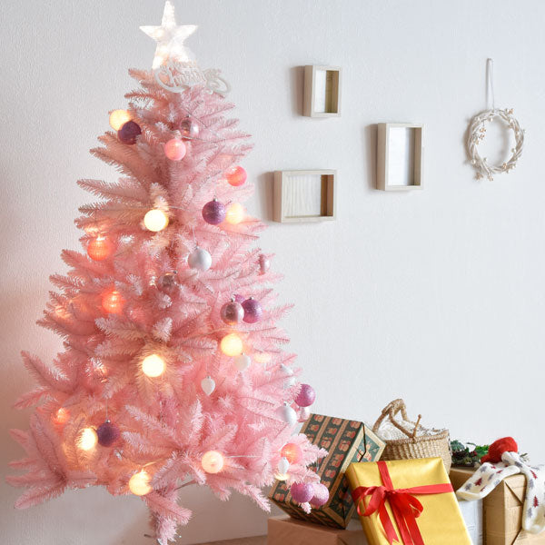 クリスマスツリー 180cm ピンク オーナメント 飾り 装飾 コンセント式 かわいい おしゃれ オシャレ 16900030 公式 タンスのゲン本店