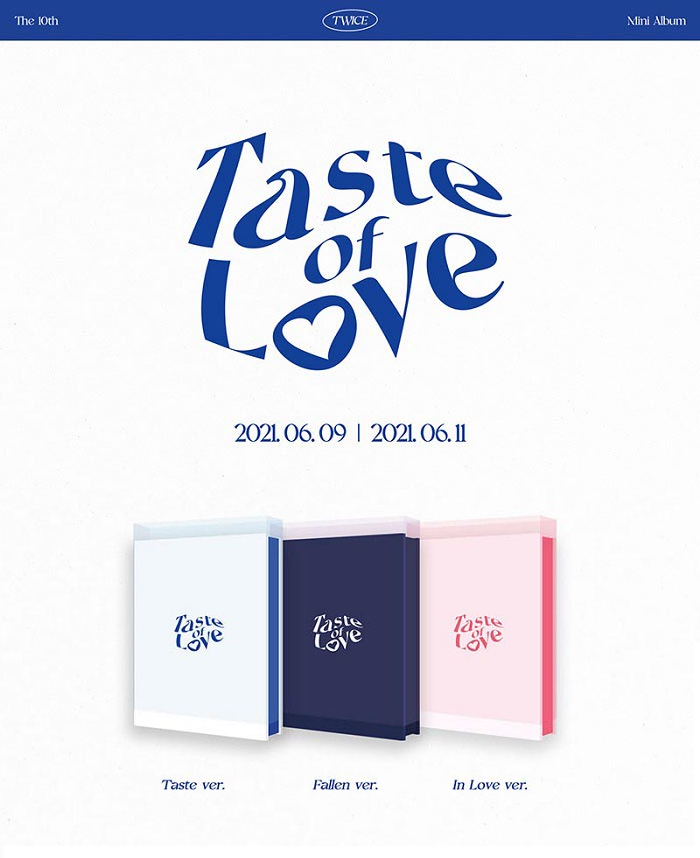Twice Mini Album Vol 10 Taste Of Love Ticketmaster Shop