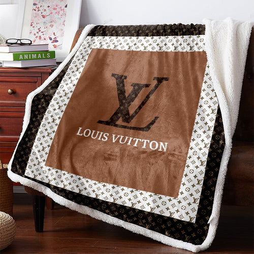 dark brown louis Vuitton blanket  ROSAMISS STORE – MY luxurious home