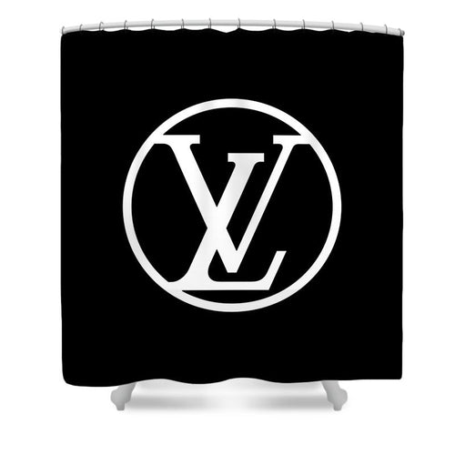 Louis Vuitton Luxury Bathroom Set Shower Curtain Style 02