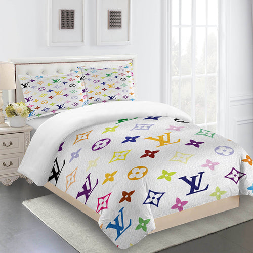 Cheap Louis Vuitton Supreme Bedding Set, Lv Comforter Set For Luxury  Bedroom - Rosesy