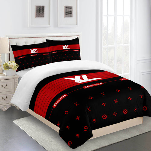 Louis Vuitton Supreme Queen Comforter Set