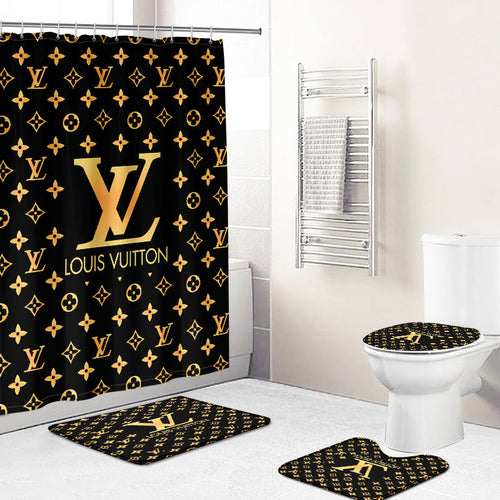 Louis Vuitton Shower Curtain 