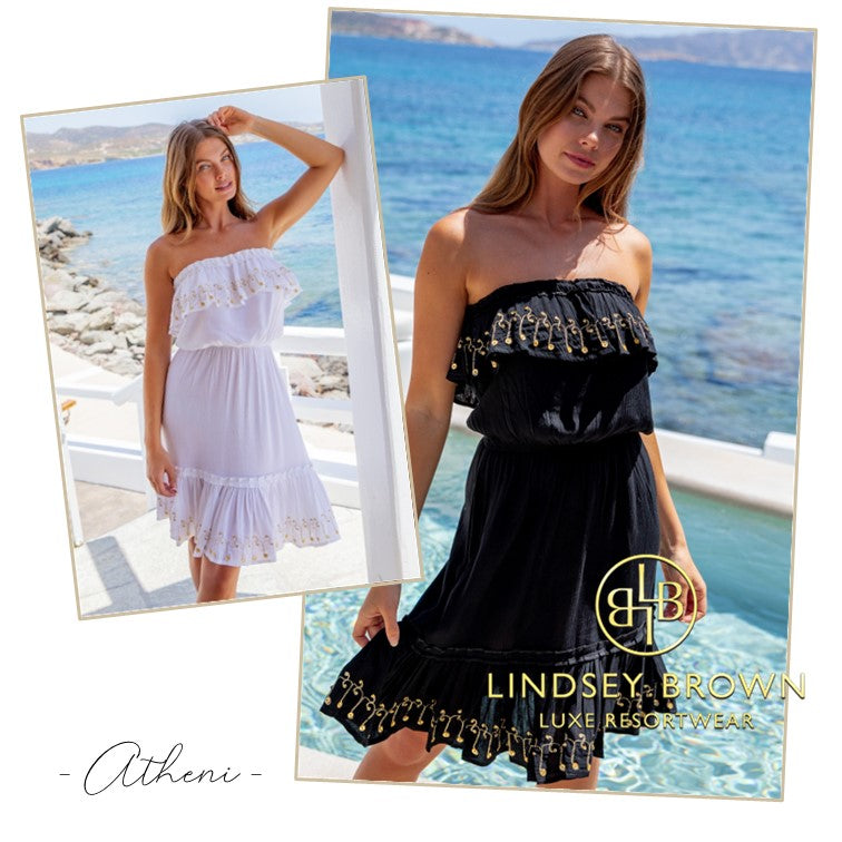 Petite cotton beach dresses to wear on holiday by Lindsey Brown resort wear