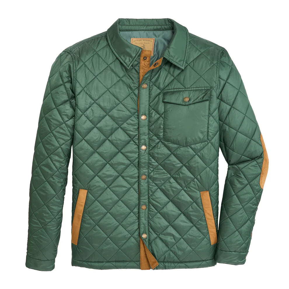 Braswell Quilted Jacket - Dark Forest